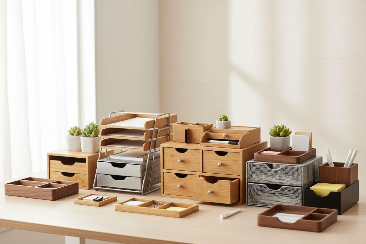 Desktop Storage & Drawer Organizers